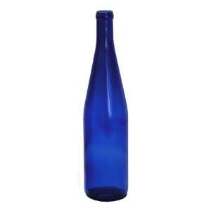  750ml Cobalt Blue California Hock Bottles, 12 per case 