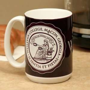  NCAA Wesleyan College Pioneers White 15oz. Ceramic Mug 