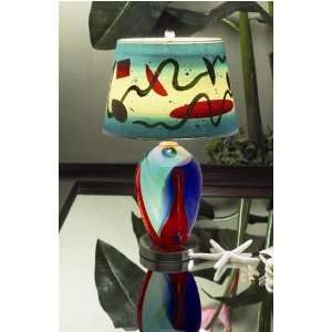  Simona Art Glass Night Light Accent Table Lamp