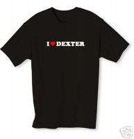Love Dexter Showtime,Black T Shirt,Large  