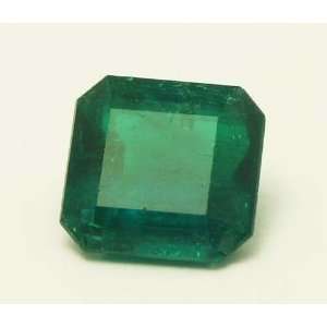  Natural Colombian Emerald Cut 1.62 Ct 