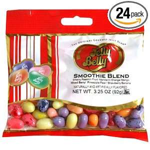 Jelly Belly Smoothie Blend Jelly Beans, 3.50 Ounce Bags (Pack of 24)