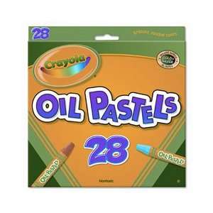 Oil Pastels, Jumbo Sized Stick with Tapered Point, 28/pack