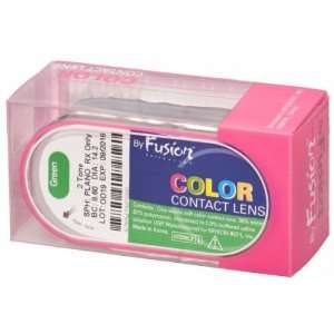   Green Dual Tone Colored Contact Lenses   Pair: Health & Personal Care