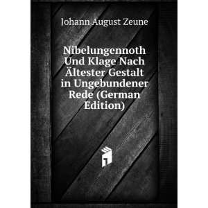   in Ungebundener Rede (German Edition) Johann August Zeune Books