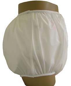 Baby Pants Gerber White plastic pants in Adult Sizes   Extremely 