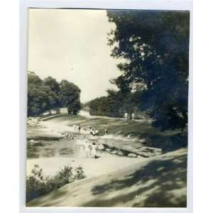  Eastwood Park Dam Dayton Ohio Photograph Summer 1944 