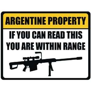  Argentine Property  Argentina Parking Sign Country