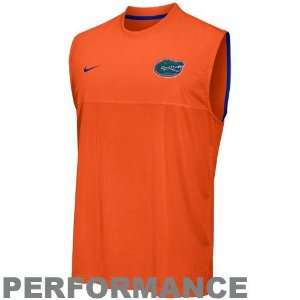  Nike Florida Gators Orange Training Sleeveless Performance 