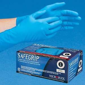  Exam Grade Safegrip Latex Powder Free Gloves   Small