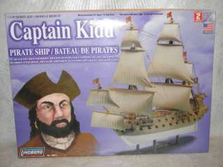 Lindberg 1/130 Captain Kidd Pirate Ship Kit MIB  