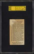 1909 E95 Phila. Caramel Ty Cobb SGC 40 Nagy Collection  