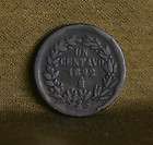 Argentina 2 Centavos 1892 Cobre Copper Coin NICE