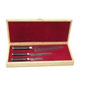  Shun DMS300 Classic Boxed Cutlery Set 3pc: Kitchen 