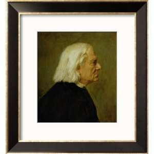  The Composer Franz Liszt (1811 86), 1884 Styles Framed Art 