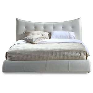  TOSH Furniture Moda Modern White Bed