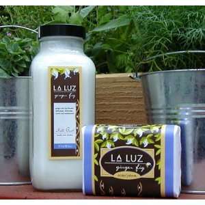  La Luz Milk Bath Scented With Ginger Fig 16oz Beauty