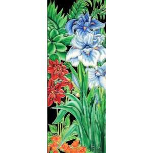   Ceramic Artist Tile Wall Plaque With Hanger / Stand   (KD 057F) Home