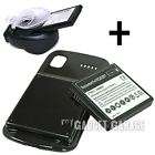 Extended Life Battery + Charger For AT&T Samsung Focus