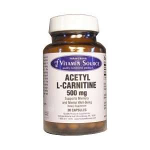 Vitamin Source Acetyl L Carnitine Capsules