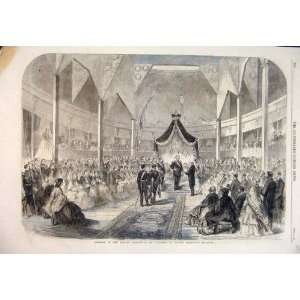   1861 Italian Exposition Florence Victor Emmanuel Print