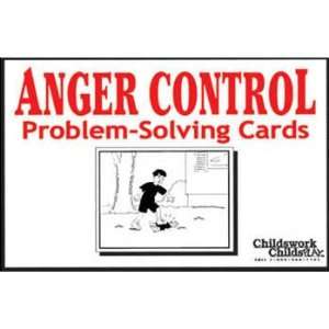 Anger Control Problem Solving Cards