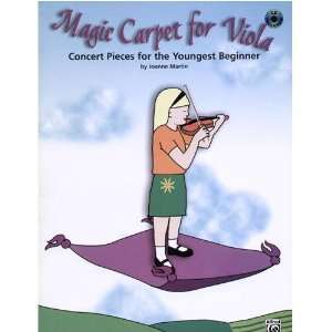   Joanne Martin Magic Carpet For Viola Book And CD Musical Instruments