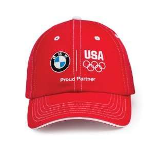  BMW Team USA Olympic Cap   Red: Automotive