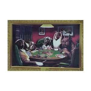  Coolidge Dogs   Play Poker Poster: Home & Kitchen