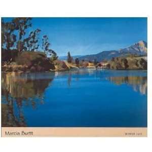 Marcia Burtt   Mirror Lake Size 33x40 Poster Print 