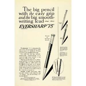  1925 Ad Wahl Co Chicago 75 Eversharp Pencil Desk Model 