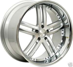20 CONCEPT ONE RS 55 WHEELS RIMS STAGGERED 5X120 BMW 328 335 535 550 