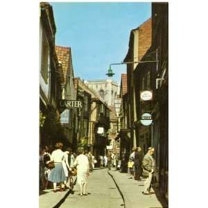   1960s Vintage Postcard The Shambles York England UK 