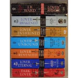    Lot of 7 Black Dagger Brotherhood Paperbacks: J R Ward: Books