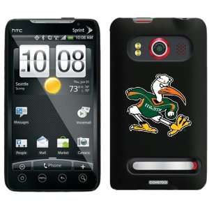  University of Miami U Mascot design on HTC Evo 4G Case 