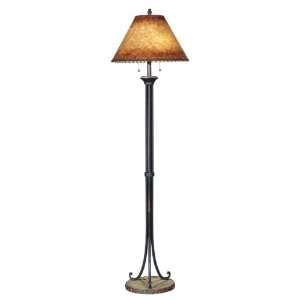  Rustic Pine Floor Lamp