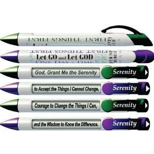  Greeting Pen Serenity Prayer Inspirational Prayer Pens 
