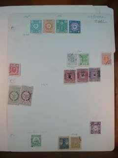 KOREA ASIA Korean 1885 1951 Corean STAMPS Page from Old Collection LOT 