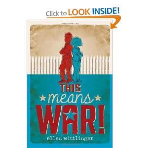  This Means War [Hardcover] Ellen Wittlinger Books