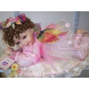  : Porcelain Collector Doll   Fairy   Crawling   Pink: Everything Else