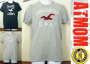 NWT Hollister Men Classic Seagull Logo T Shirt M L XL  