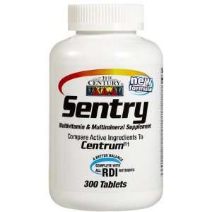 21st Century Vitamins Sentry Multivitamin & Multimineral Tabs, 300 ct 