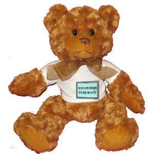  Im not a criminologist but I play one on TV Plush Teddy 