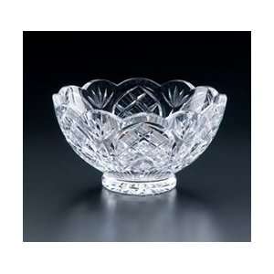 Heritage Irish Crystal 6 inch Cathedral Scalloped Party Bowl  