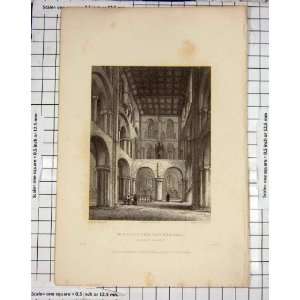  1836 Winchester Cathedral Transept Griffith Garland