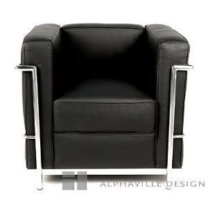  Alphaville Petit Cuscino Leather Chair Alphaville Seating 