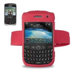   case Blackberry 8900 with Scre Red (SLC05): Cell Phones & Accessories