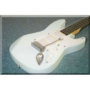  JOHN LENNON Miniature Guitar Fender Sonic Blue Beatles 