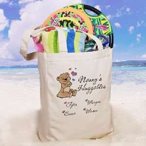  Huggables Personalized Canvas Tote Bag: Everything Else