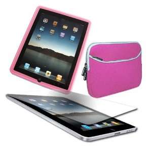 Apple iPad   Anti Glare SCPR + 10.2 inch Laptop Dual Pocket Carrying 